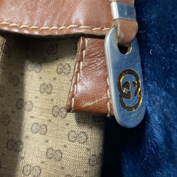 Vintage Gucci Tan/Light Brown Satchel - Picture 10 of 11